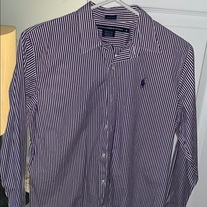 Polo Stripped button up